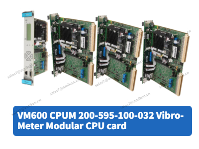 کارت CPU ماژولار VM600 CPUM 200-595-100-032 Vibro-Meter