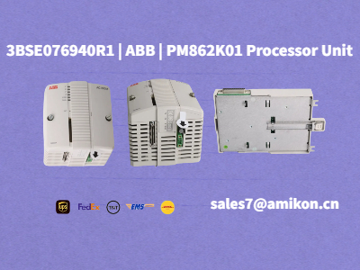 3BSE076940R1 | ABB | واحد پردازنده PM862K01