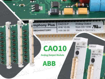 ماژول خروجی آنالوگ ABB مدل CAO10: راهنمای جامع برای اتوماسیون صنعتی