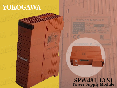 بهینهسازی اتوماسیون صنعتی با ماژول منبع تغذیه YOKOGAWA SPW481-13 S1