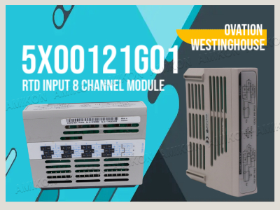 ماژول ورودی RTD هشت کاناله Westinghouse 5X00121G01: راهکار مانیتورینگ دما با دقت بالا