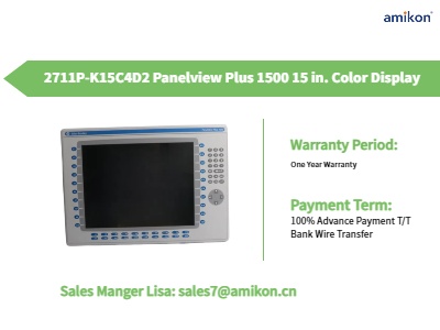 نمایشگر رنگی ۱۵ اینچی Panelview Plus مدل ۲۷۱۱P-K15C4D2