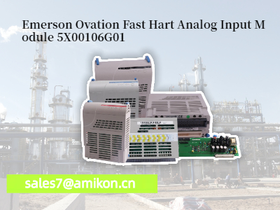 5X00106G01 Emerson Ovation Fast Hart آنالوگ ماژول ورودی
